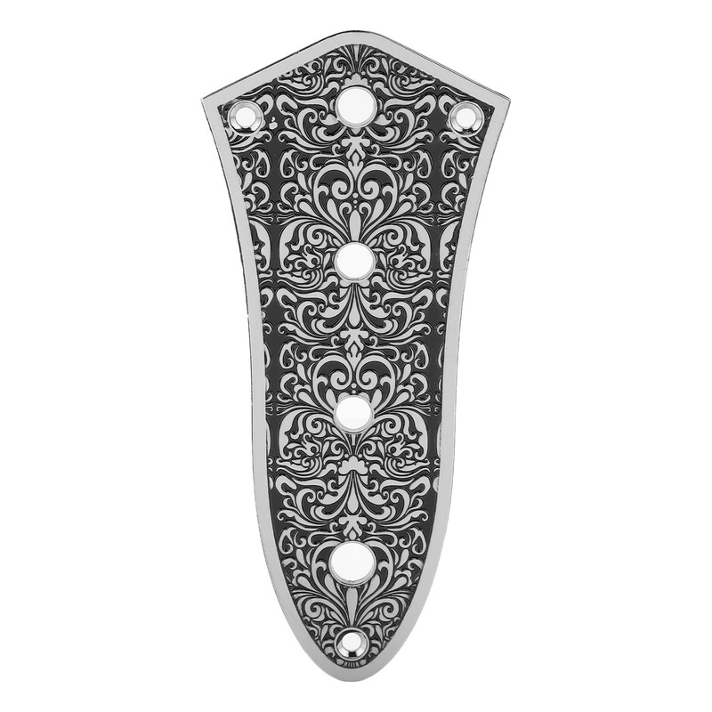 Bass Control Plate Aluminum Alloy Carved Board Volume Switch for
