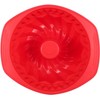 Webake Molde de silicona estriada para tartas, molde antiadherente para
