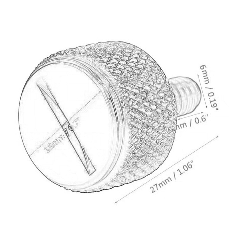 Amavoler 1/4''-20 Thread Motorcycle Blue Aluminum Alloy Rear Seat Bolt