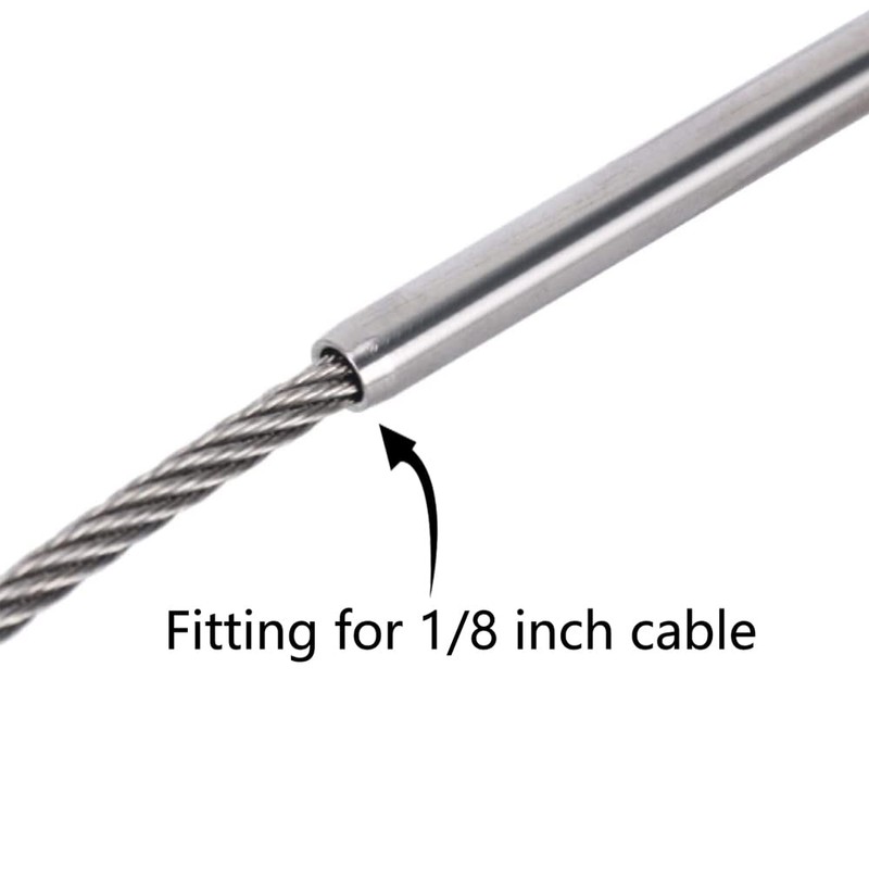 Niechase T316 Marine Grade Stainless Steel 20 Pack Stainless Threaded