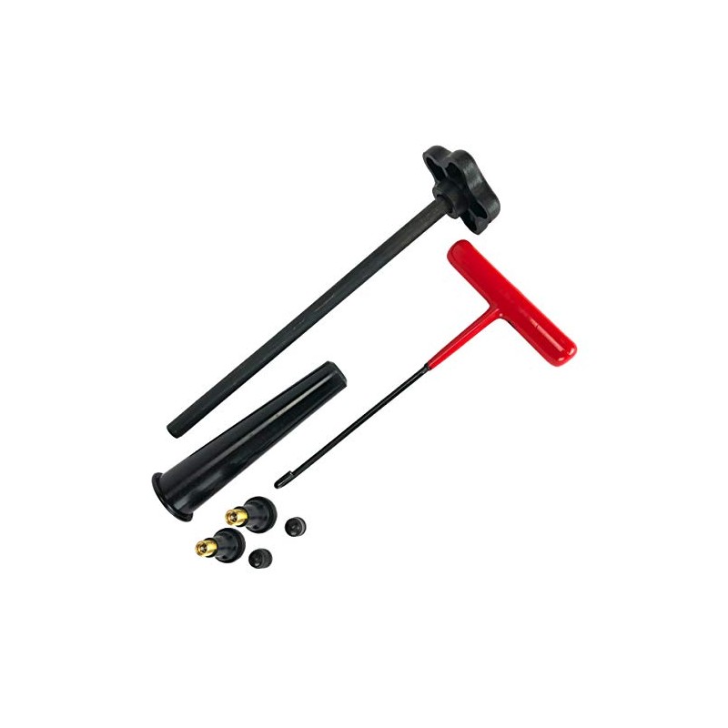 Haltec 51025 Quick Change 6 Piece Tire Valve Tool Kit