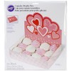 Wilton Cupcake Bakery Box, White kannete and wavy kraft