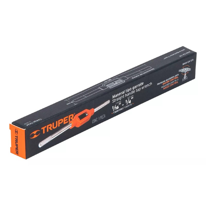 Truper Maneral Machuelo T. Garrote 1/4'' Truper 11434