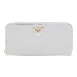 GUESS Laurel SLG Large Zip Around Wallet L Lavender Grey, Lavender Grey, Classic