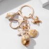 Hoheng Shell Keychain Bag Charms for Women Summer Beach Shell