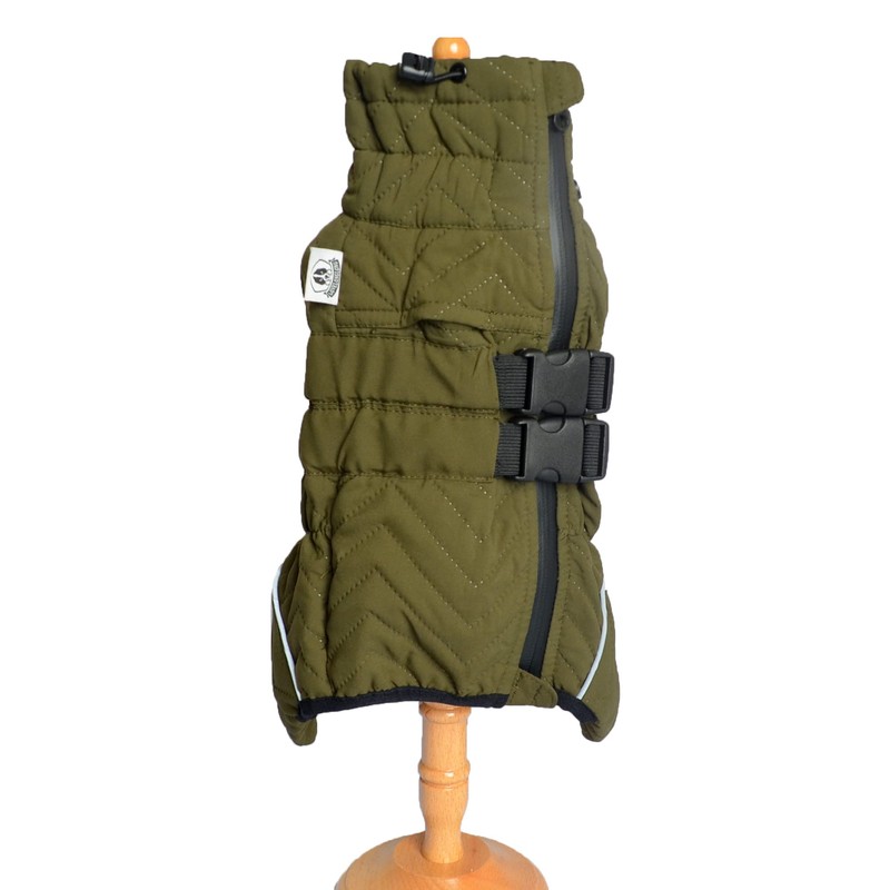 Warm Dog Coat Double Layers Dog Vest, 4 Legs Covered
