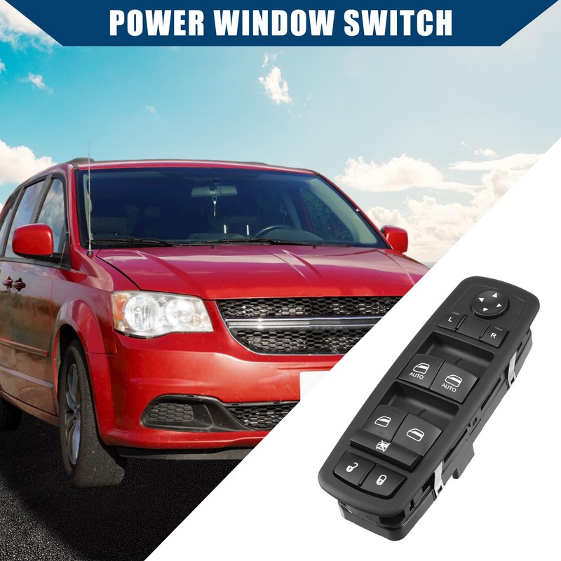 Hihaha No.4602533AB Power Window Switch for Dodge Grand Caravan 2008-2011