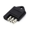 Ciieeo Pin Trailer Circuit Tester Socket Connection Tool with LED