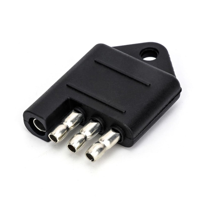 Ciieeo Pin Trailer Circuit Tester Socket Connection Tool with LED