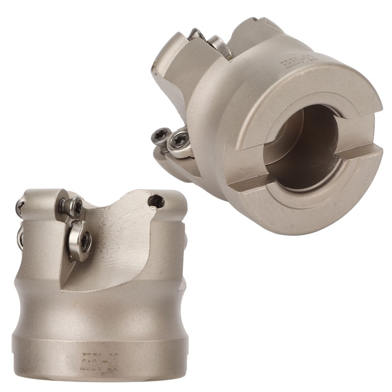 4 Flute Face Mill Head Spiral Offset CNC Lathe Milling