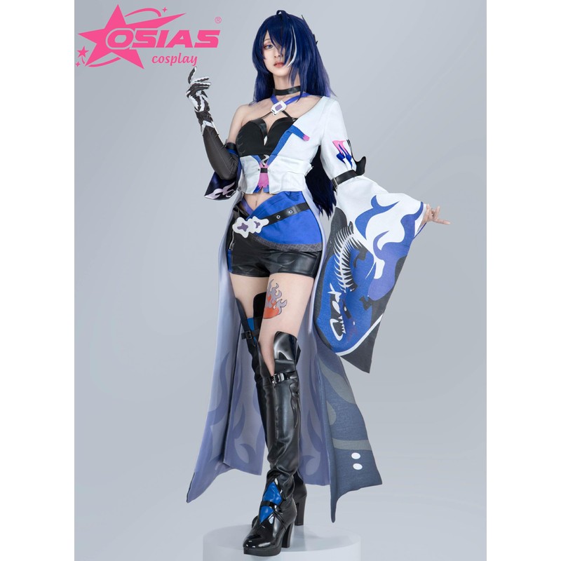 OSIAS Honkai Star Rail Acheron Cosplay Costume(XL)