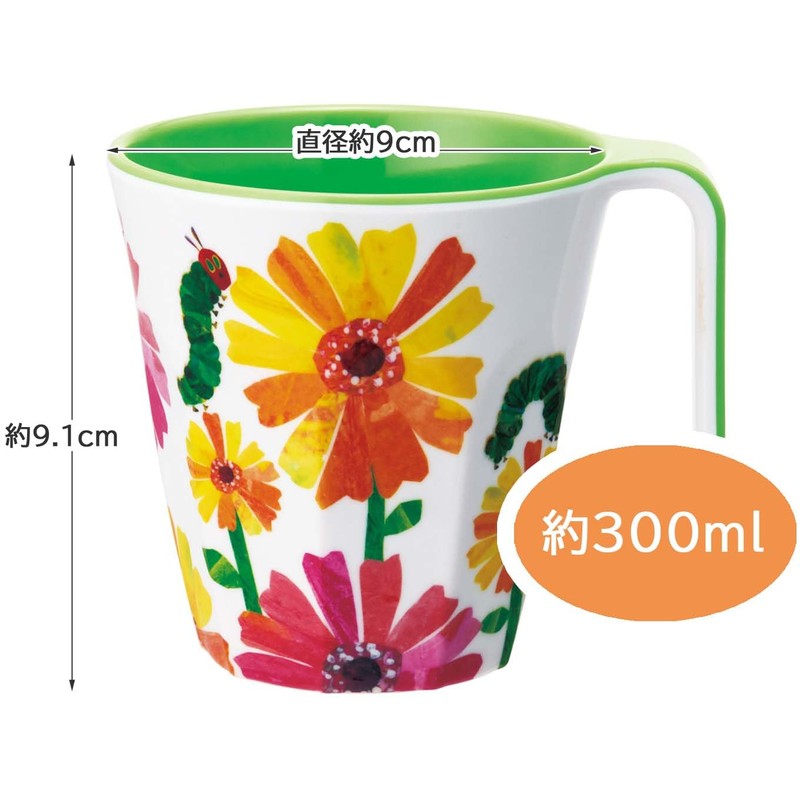 Skater MTH3-A Melamine Tumbler with Handle, 10.1 fl oz (300