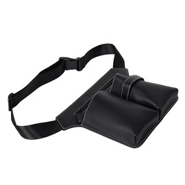 Tiardey Hair Tool Bag, PU Leather Hairdressing Bag, Hairdressing Scissors, Storage Belt Bag, Professional Salon Hairdressing Tool Bag