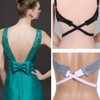 Lansonee Soft Comfortable Adjustable Low Back Bra Converter Straps Set