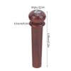Guitar Bridge Pin Pegs Puller Cocobolo Wood Stringed Instrument Accessories