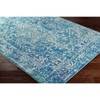 Livabliss Janine Vintage Medallion Area Rug, 3'11" x 5'7",Teal Teal