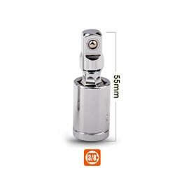 3/8 Inch Impact Universal Joint Adapter Ratchet Socket Drive Flexible Socket Extension Bar Universal Sleeve Manual Tool