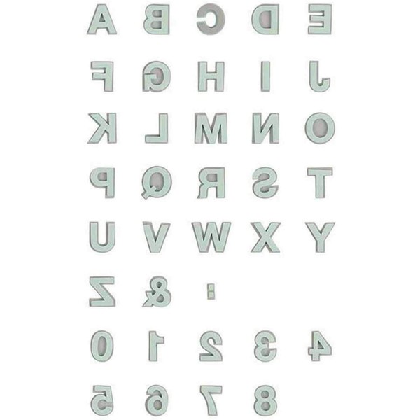 Rico Design Stempel, Schaumstoff, Grau, Extra breit