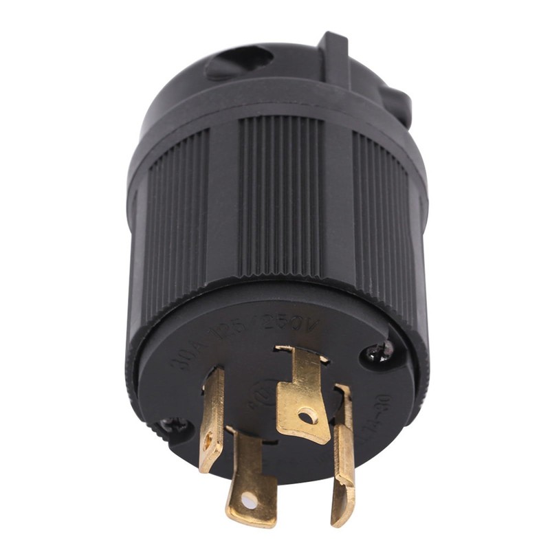 Chazcool NEMA L14-30P Enchufe Macho de EE.UU., 125V-250V 30A Conector