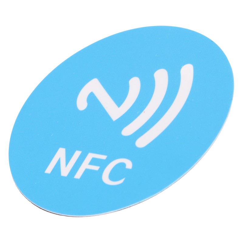 20 Pcs ID5200 NFC Stickers Adhesive Label Round 40mm Anti