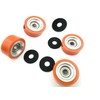 4 x 70298701 Orange Roller Bearings Suitable with Gasket for