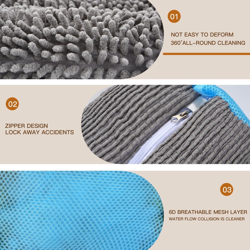 Premium Shoe Washing Bag - Heavy Duty Mesh Laundry Bag