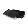 Cambridge 9468IMTW 15-Cube Black Silicone Ice Mold With Lid