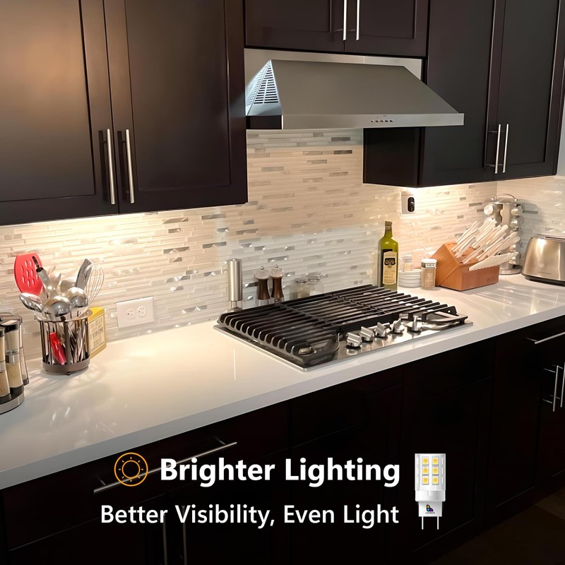 Lumitoric G8 LED Bulbs, Dimmable, 120V, 20W Halogen Replacement, 3000K