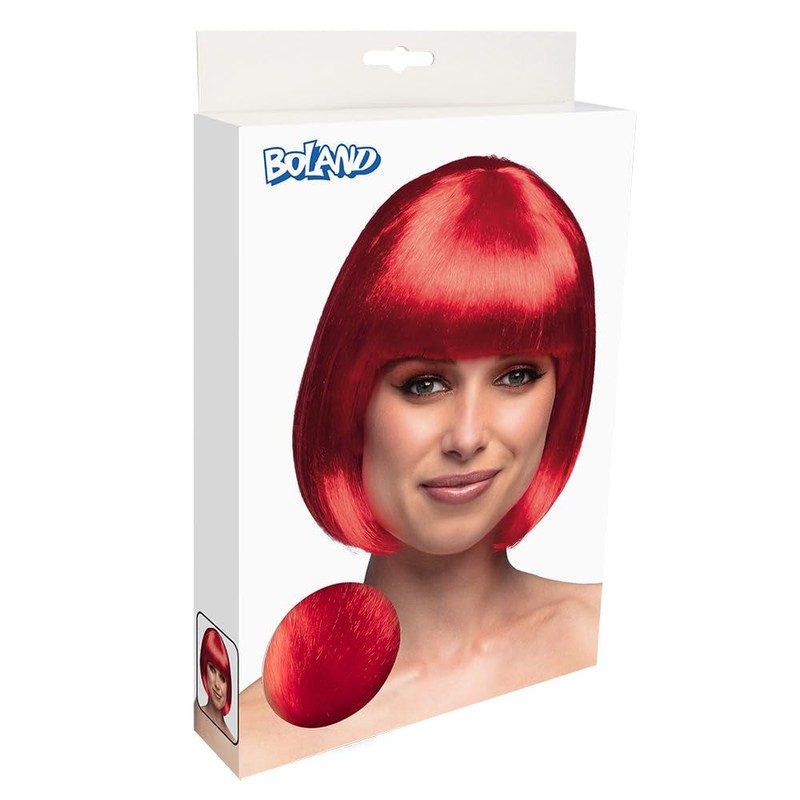 Boland Cabaret Straight Bob Wig One Size red