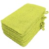 Lanudo Pure Line Waschlappen Waschhandschuh, 8er Set, Reine Frottier Baumwolle,