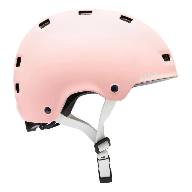Casco Oxelo MF500 Rosa Talla L Para Patines Bicicleta y