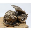 THORNE ANTIQUES AND COLLECTABLES Watching Dragon Ornament Shelf Dwelling Sculpture