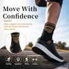 Jiangyun Ankle Brace 2 Pack, Adjustable Compression Stabiliser