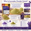 WOTIHA Culinary Grade Lavender Powder (17.6 oz) - 100% Pure