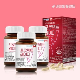 Vitalplant 프로텍트레이디7 30억 레이디 유산균 6개월분(3병) Protect Lady7 3 Billion Lady Probiotics 6-Month Supply (3 Bottles)