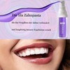 Lila Zahnpasta für Zahnaufhellung-Purple Toothpaste for teeth whitening-weiße zähne (1