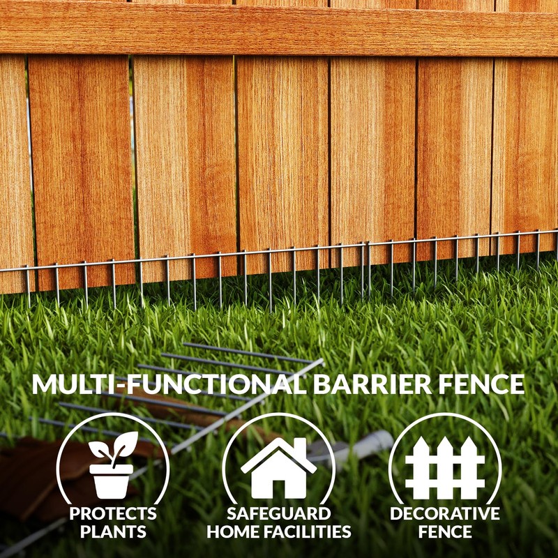 Dig Defence Original Animal Barrier Fence - Small/Medium Decorative Garden