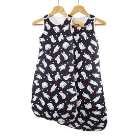 Yorni Elyaflı Kışlık Bebek Torba Uyku Tulumu (6-18ay)