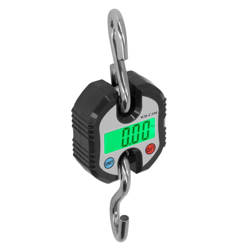 Hanging Scale LCD Digital Display 150KG Range Weighing Tool for