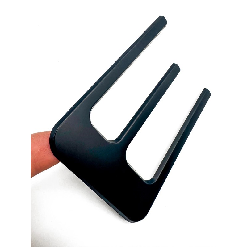 TD 3D BLACK ABS Plastic RAISED TAILGATE LETTERS FOR RIDGELINE