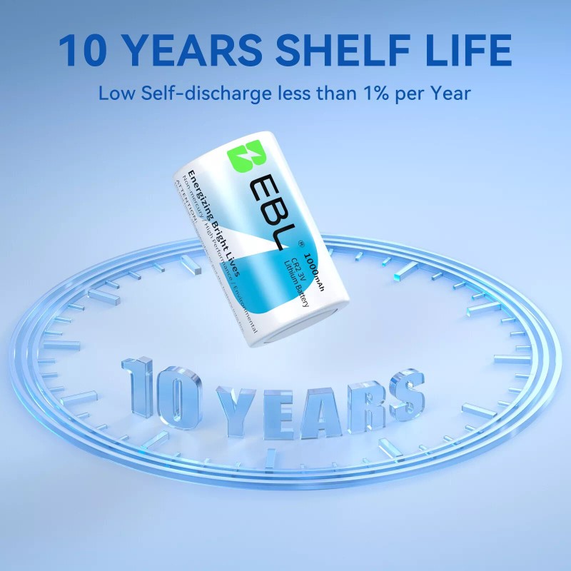 EBL CR2 3V Lithium Batteries DL-CR2 Photo 3V Battery for