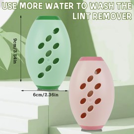 Wiederverwendbarer Fusselroller, 2 Stück Reusable Lint Roller Kompakt Tragbar Wiederverwendbare Fusselrolle Waschbar Lint Roller Geeignet für Tierhaare Kleidung Sofa (Grün,Rosa)