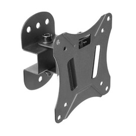 Brateck LCD Economy Pivot TV Wall Mount for 13-27-Inch LCD Panel, Black