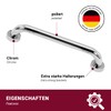 CasaXXl Stainless Steel Grab Rail for Shower and Bathtub, Bathroom