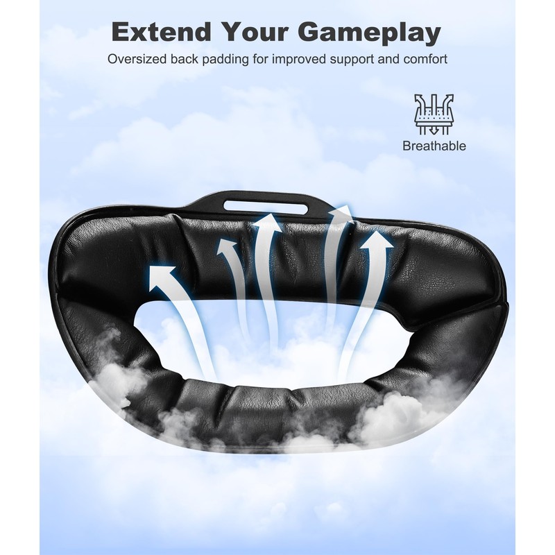 Adjustable Head Strap for Meta Quest 3S/Quest 3/Quest 2, Lightweight