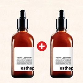 Estemax 1+1 Aestefro 561 Vitamin C Serum 100ml Whitening Skin Tone Improvement Whitening Serum / 1+1 에스테프로 561 비타민C 세럼 100ml 화이트닝 피부톤개선 미백세럼
