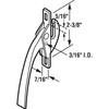 Prime-Line H 3716 White Casement Window Locking Handle (Single Pack)