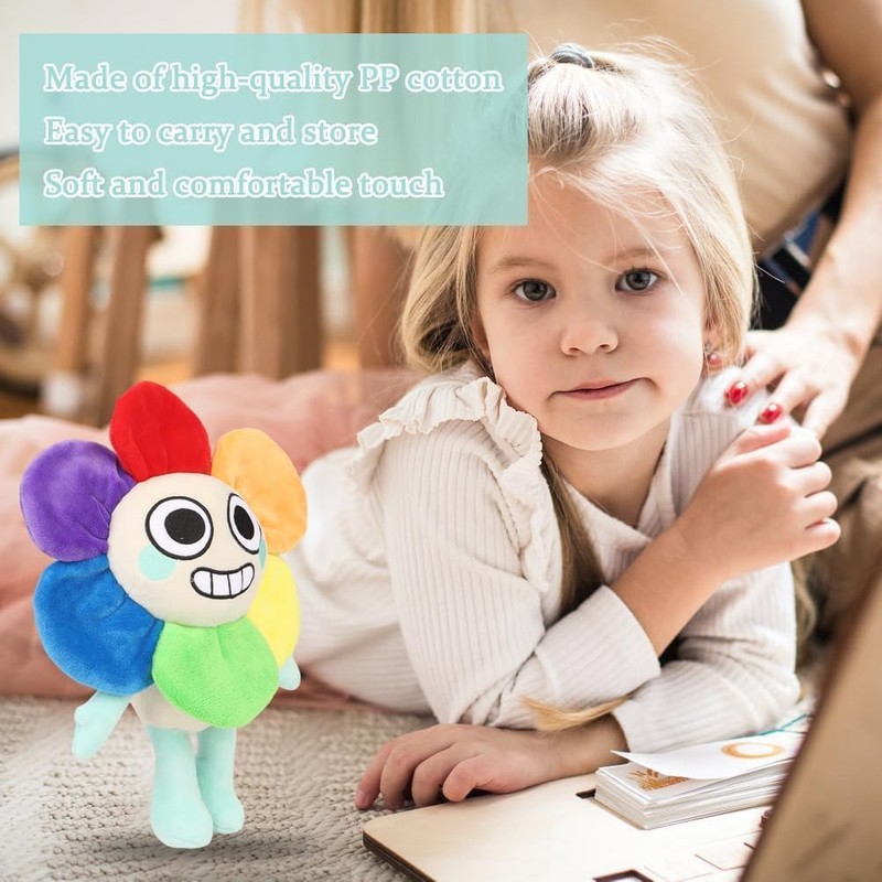 XNAUVOI Dandy Plush, Flower World Dandy Plush Toy, Cute Soft