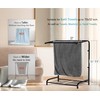 VSUINGO Large Freestanding Towel Rack, 32" L x 37.8" H