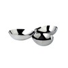 EDZARD Luma Tripple Bowl Diameter 18.5 cm Stainless Steel Serving